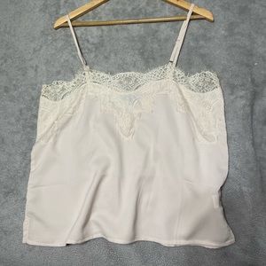 Pale Pink Lulus Lace Cami Tank